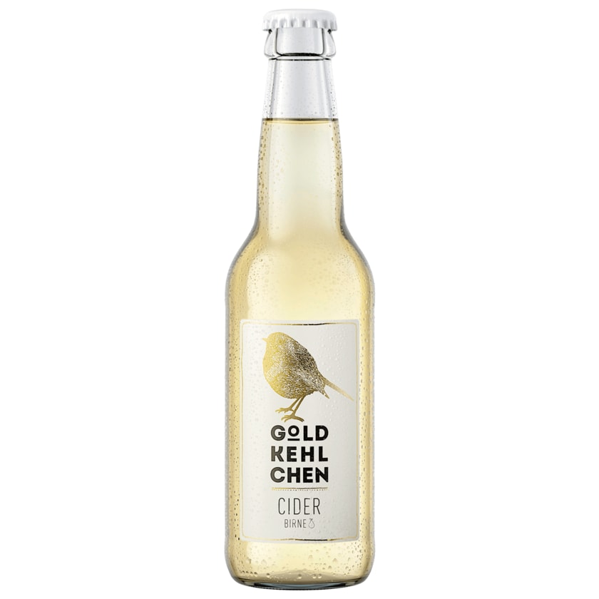 Goldkehlchen Cider Birne 0,33l